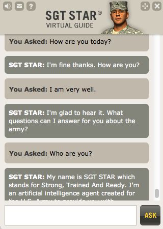 Everything We Know About The US Army’s Uncanny Chatbots