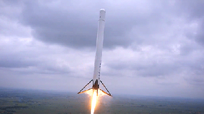 Awesome Video Of The New Falcon Reusable Rocket Launching And Landing