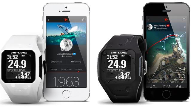 A GPS Surfer’s Watch That Keeps Track Of Every Wave Conquered