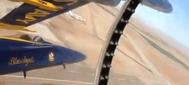 Video: Look How Close Blue Angels Fighter Jets Fly Together
