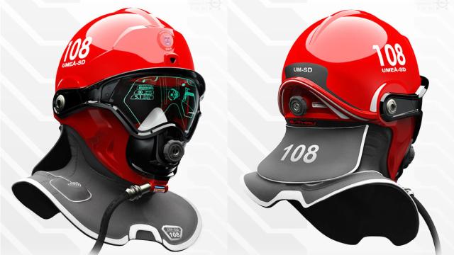 This Sci-Fi Helmet Could Give Firefighters Predator Thermal Vision