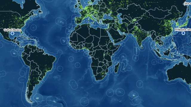 A Pirate-Friendly Map Of The Pieces Of Ocean That No Country Owns