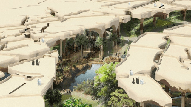 Abu Dhabi’s New Park Will Hide A 30-Acre Oasis Below The Desert