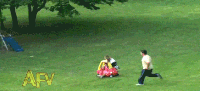 Dad Saves A Kid From Getting Hit By Becoming Faster Than A Superhero