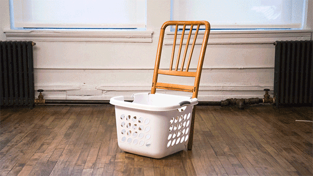 The Hamper Chair Is Your New Best Excuse For Never Doing Laundry