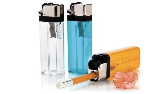 This Lighter Sharpener Destroys Wooden Pencils Without Fire