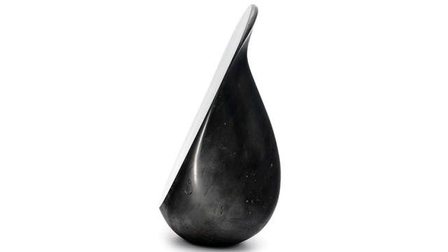 This Obsidian Mirror Was Once Toxic Chemical Waste