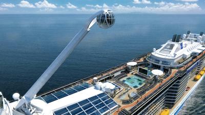 Royal Caribbean’s New Ship Hangs You 100m Above The Deck In A Crane