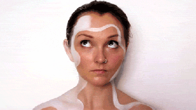 Watch A Woman’s Body Get Painted Like She’s Part Of The Canvas