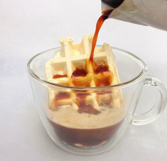 A Waffle Made From Ice Cream Means You Get To Eat Dessert For Breakfast