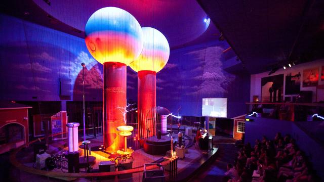 Monster Machines: The Giant Sparking Globes That Dominate Boston’s Museum Of Science