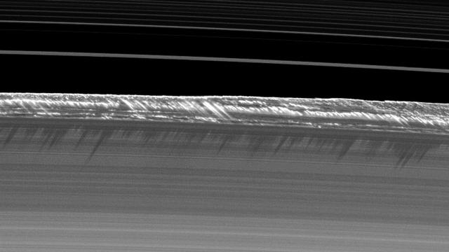 Saturn’s Rings Contain Soaring Towers Of Ice