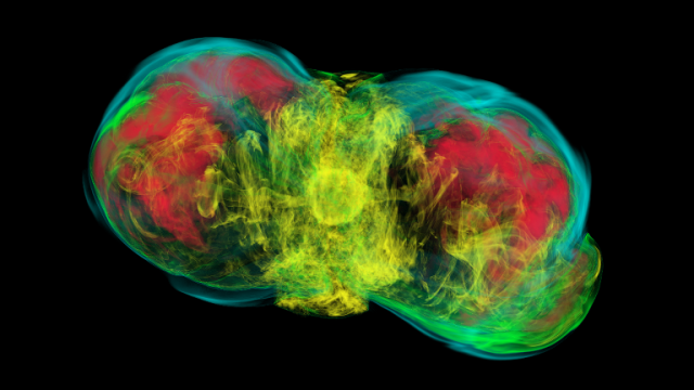 Stellar Collapse Models: 500TB Of Data, 200 Milliseconds Of Insight