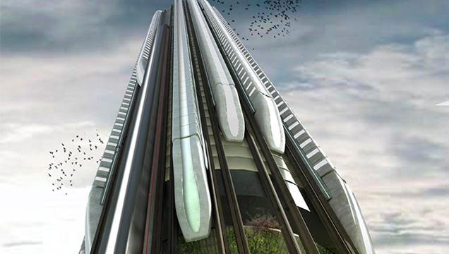 I Hope They Build This Vertical Train Station One Day