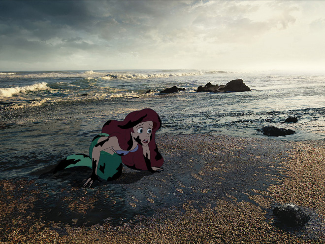 Disturbing Illustrations Show The Real-Life Ending Of Disney Characters