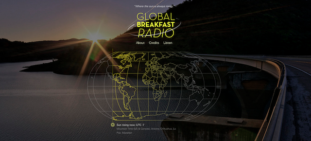This Site Broadcasts Radio From Wherever The Sun Is Rising