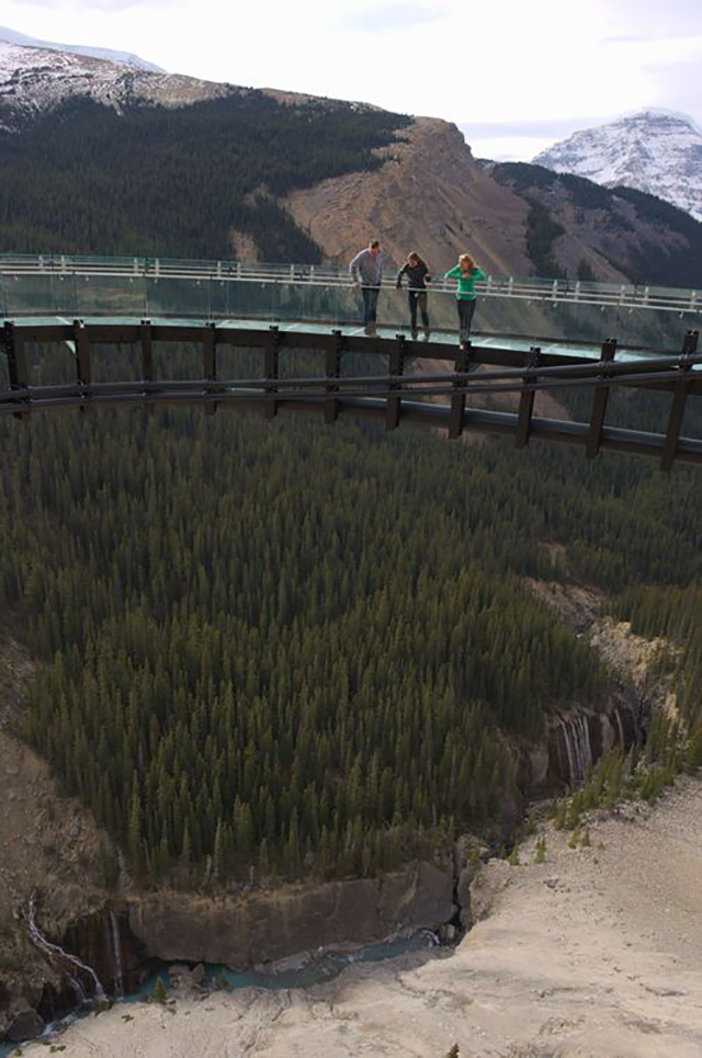 This Terrifying Glass Deck Lets You Walk Off A Cliff