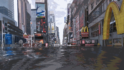 A Street View Mashup Shows Your Suburb After Sea Levels Rise
