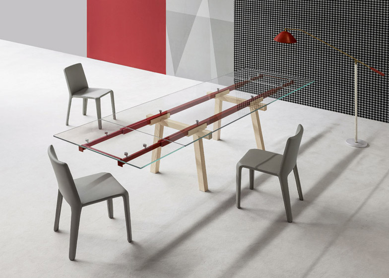 This Extending Table Puts Its Workings On Full Display
