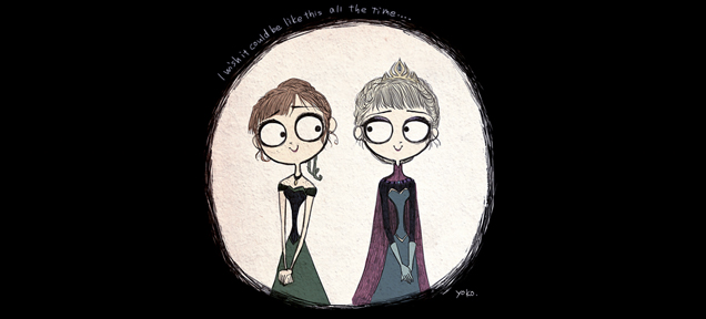 What Frozen Would Have Looked Like If Tim Burton Made It