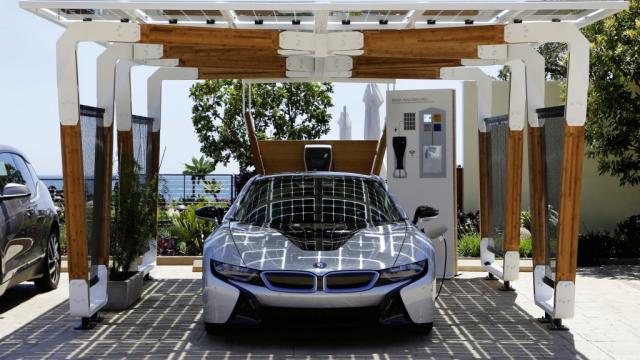 You Might Park In A Beautiful Solar Charging Carport One Day