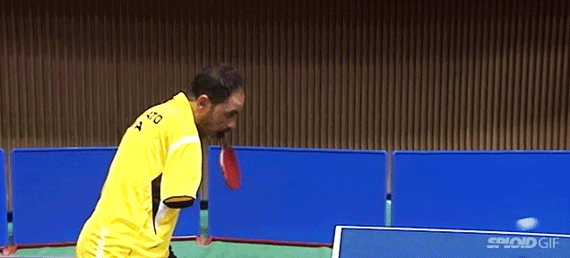Armless Table Tennis Player Will Probably Beat You Using His Mouth Only