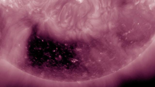 NASA Finds Strange, Dark, Square Hole In The Sun