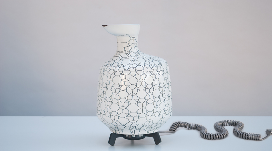 3D-Printed Electric Water Kettle Inspired By Nautilus Shells