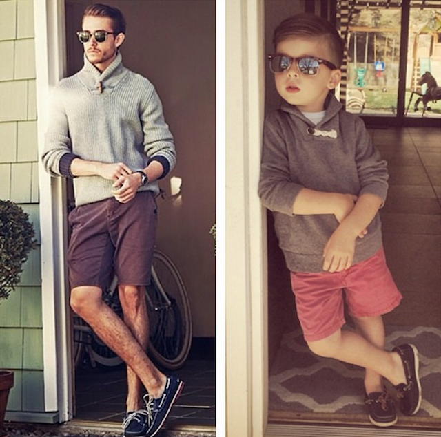 Four-Year-Old Boy Recreating Fashion Poses Is Just Adorable