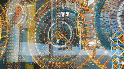 A Giant Kinetic Installation Made From 48,000 Pieces Of K’NEX