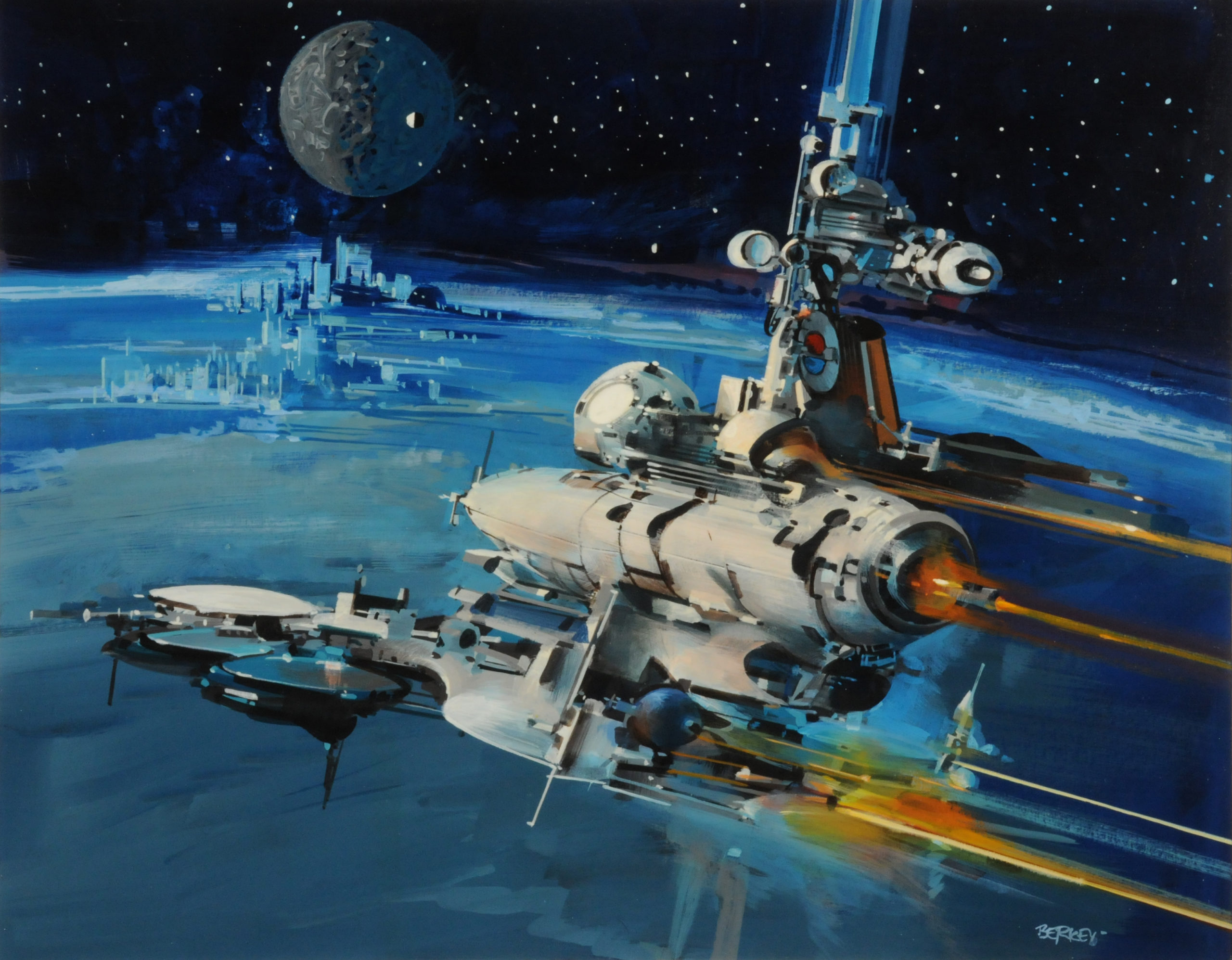 The Beautiful Space Art Of John Berkey