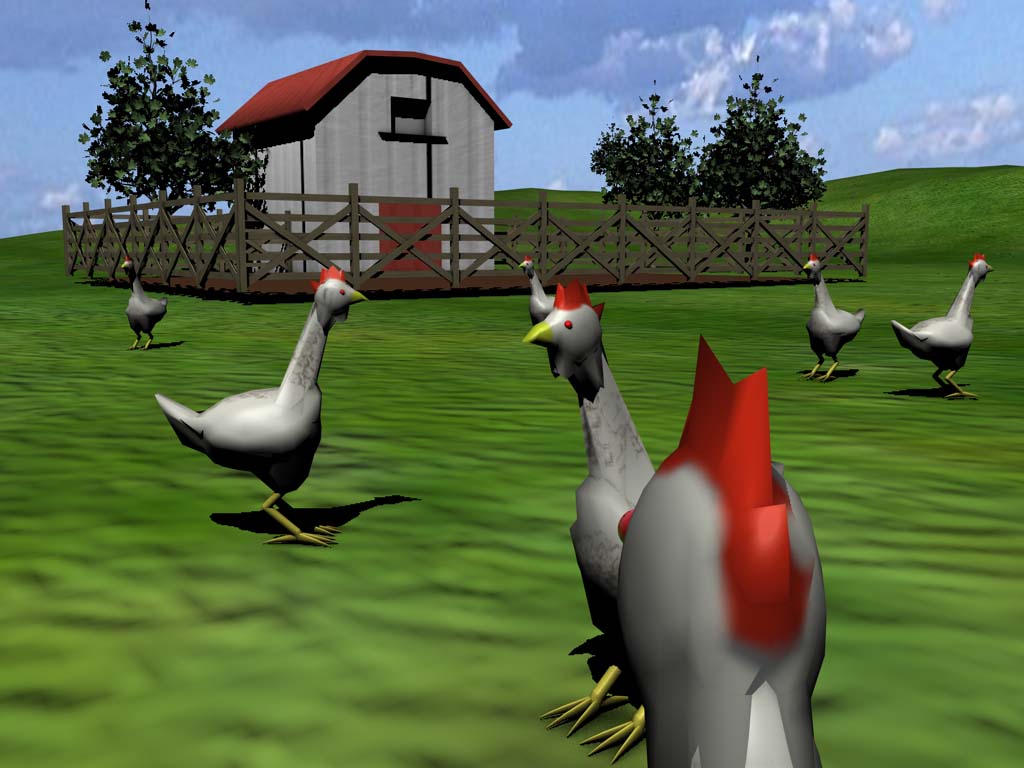 One Man’s Insane Plan To Make Oculus Rifts For Chickens