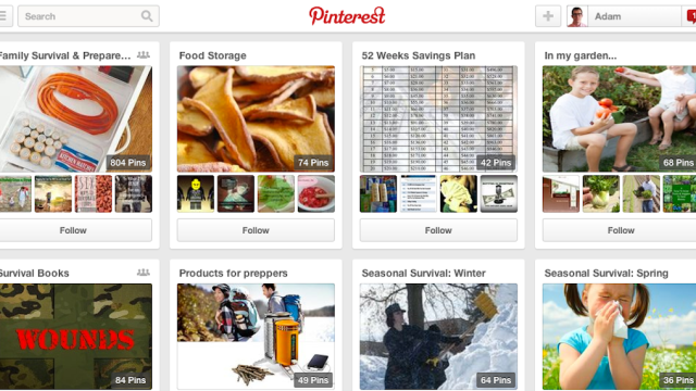Apocalypse Preppers Are Using Pinterest To Plan For The End Of The World