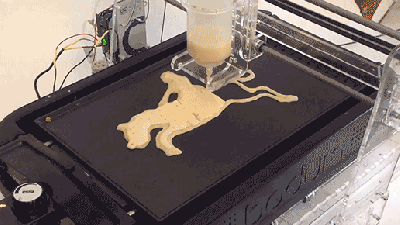You Don’t Need Talent To Make Pancake Art, Just This Printer