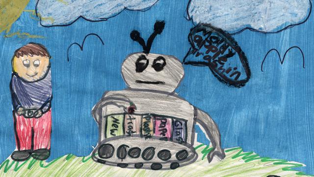 NASA Asked Kids To Draw Our Future And They Drew WALL-E