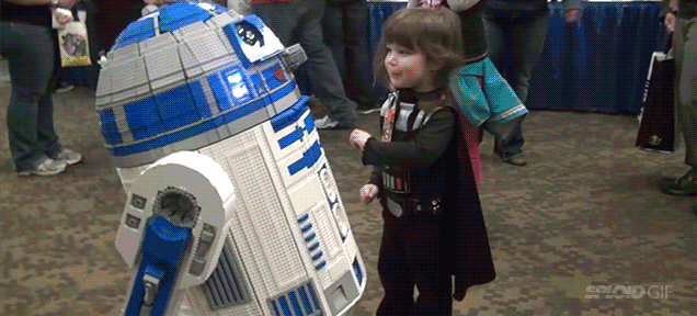 Full-Size Lego R2-D2 Is Fully Functional And Fully Amazing