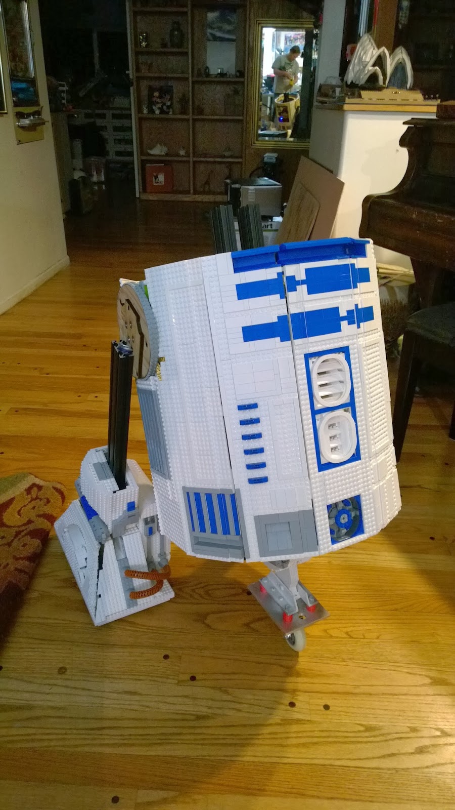 Full-Size Lego R2-D2 Is Fully Functional And Fully Amazing