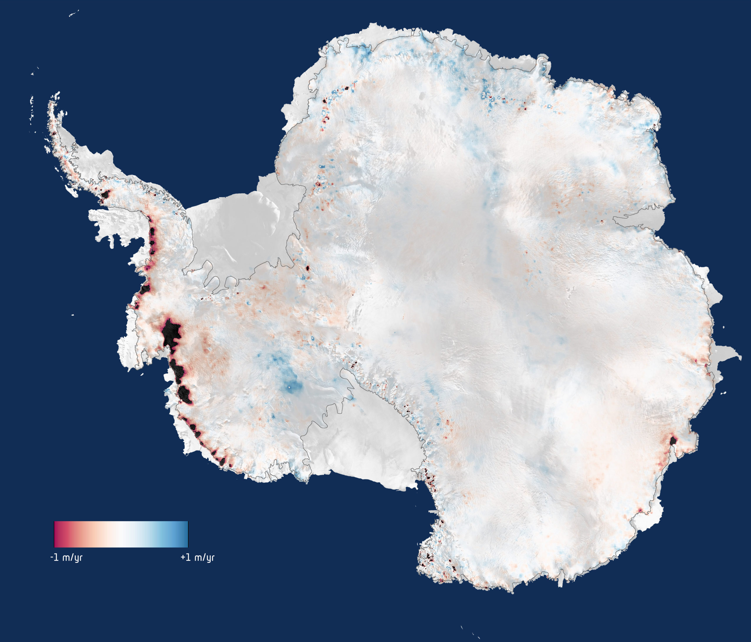 Look At Where Antarctica Is Losing Ice Faster Than Ever