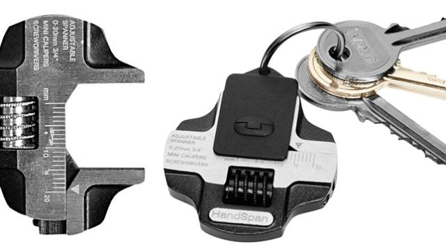 Adjustable Spanner Keychain Puts A Toolbox In Your Pocket