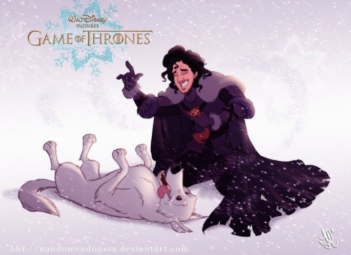 This Is What Game Of Thrones Would Look Like If It Were A Disney Movie
