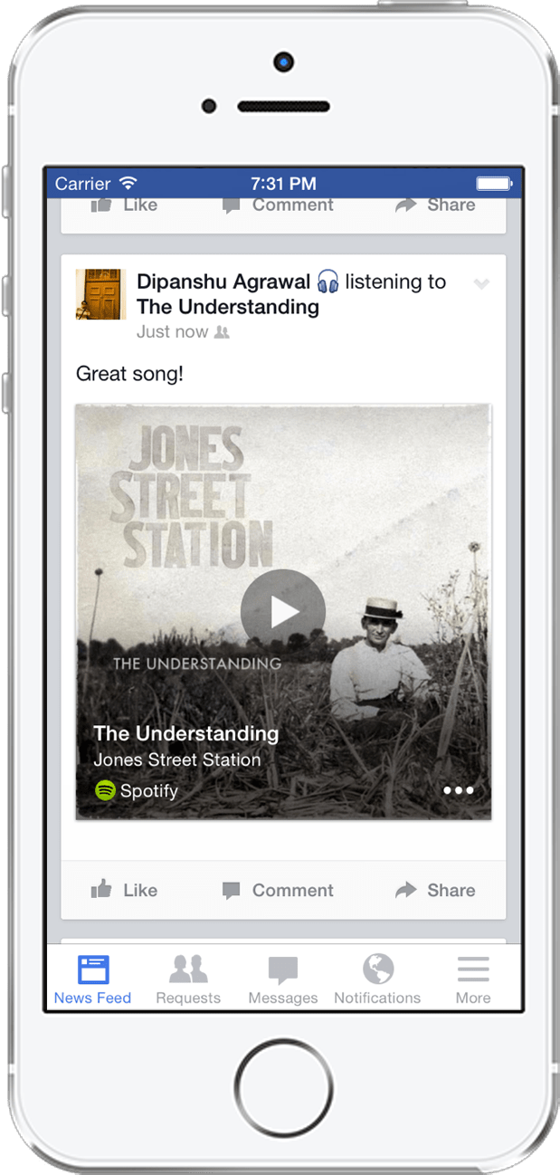 Facebook App Adds Shazam-Like Function To Identify Songs And Shows