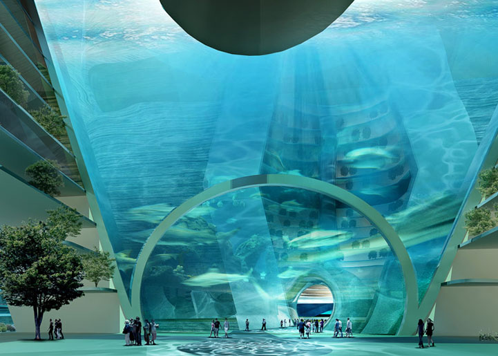 This Amazing Floating Underwater City May Become A Reality In China