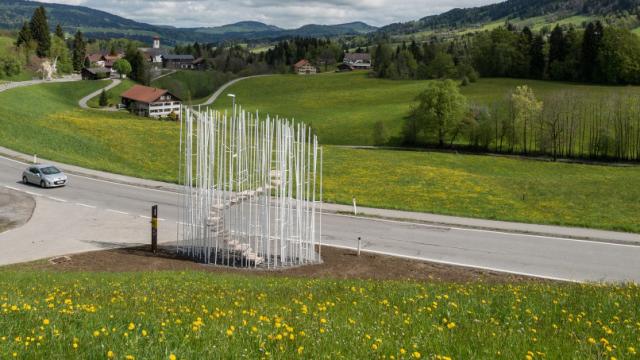 These Seven Bizarre Bus Stops Are All In The Same Tiny Austrian Town