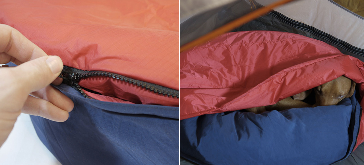 A Sleeping Bag Designed Just For Man’s Best Friend