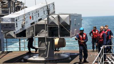 This Is How They Load Missiles On A US Navy Ship
