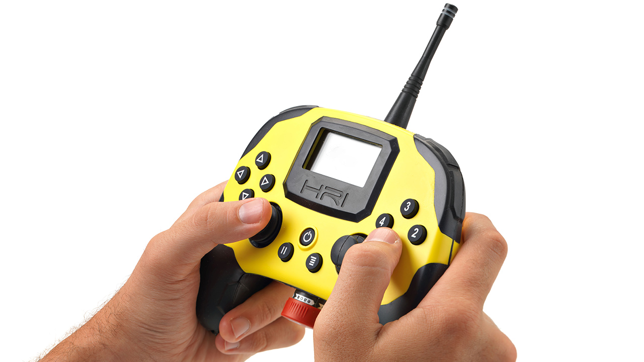 A Video Game Controller Designed To Operate Construction Equipment