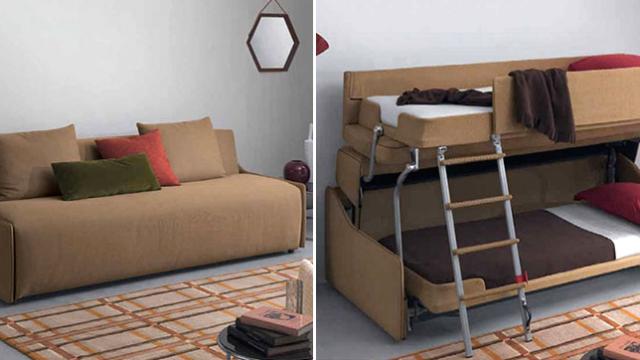This Bunk Bed Sofa Out-Transforms Even Optimus Prime