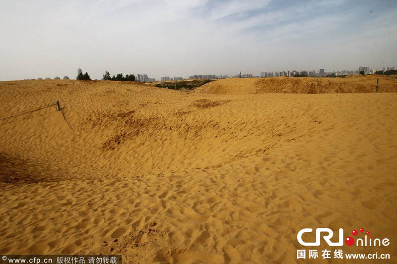 China Tries To Make Artificial Lake, Fails And Creates Desert Instead