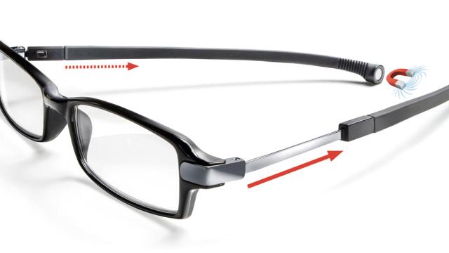 Reading Glasses With A Built-In Secret Neck Strap