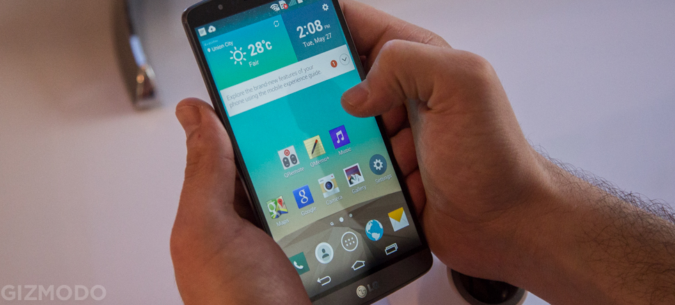 LG G3 Hands-On: Glorious Hardware, With Software That’s Actually Usable